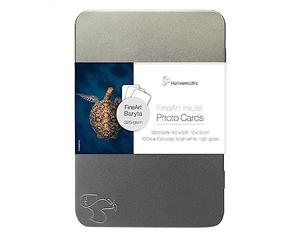 Hahnemhle DFA *FineArt Baryta* Photo Cards 325 gsm 100% a-Cellulose 30 Sheets in Metal Box 10 x 15 cm