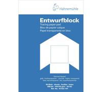 Hahnemühle 10622701 Transparent Paper Pads, Sketch Paper Pads, Transparent Pad A