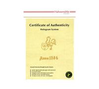 Hahnemühle 10640397 Digital FineArt Cerificate of Authenticity with 50 Holograms