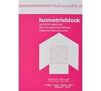 Hahnemühle 10662762 Isometric Paper Pad A3 Raut