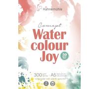 Hahnemühle Concept - Watercolour Joy Matte Watercolour Pad with 50 Sheets, 300 g/m² (A5)