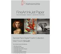 HAHNEMUEHLE Digital FineArt Sample Pack A4 Matte Photo Paper - 12 Sheets