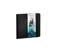 Hahnemühle Watercolour Book 100% Cotton, 250 g/m², Matte, Surface Glued, 30 Sheets/60 Pages, Watercolour Book (19.5 x 19.5 cm)