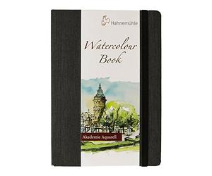 Hahnemühle Watercolour Book 200gsm Fine Grain 30 Sheets Natural White A5 Portrait Format