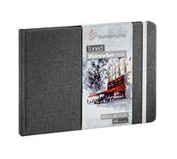 Hahnemuhle 10625171 Toned Watercolour Book, A5 Size, Grey, Pack of 5