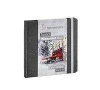 Hahnemuhle 10625172 Toned Watercolour Book, 14cm x 14cm Size, Grey, Pack of 5