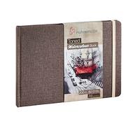 Hahnemuhle 10625180 Toned Watercolour Book, A6 Size, Beige, Pack of 10