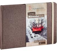 Hahnemuhle 10625181 Toned Watercolour Book, A5 Size, Beige, Pack of 5