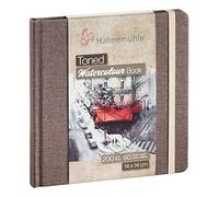 Hahnemuhle Toned Watercolour Book - A6, A5, 14x14 cm - Beige or Grey