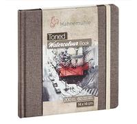 Hahnemuhle Toned Watercolour Book - A6, A5, 14x14 cm - Beige or Grey