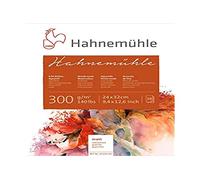 Hahnemuhle 300gsm Matt Watercolour Board Block, 10 Sheets, 24 x 32 cm