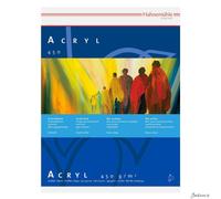 Hahnemuhle Acrylic Painting Paper Block 450gsm 24x32cm 10 Sheets For Acrylics
