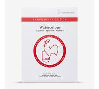 Hahnemuhle : Anniversary Watercolour Block : 425gsm : 36x48cm (Apx. 14x19in)