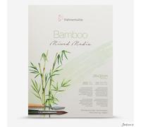 Hahnemuhle Bamboo Mixed Media Paper Pad 265gsm 24x32cm 25 Sheets Art Drawing