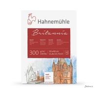 Hahnemühle FineArt 4-sided glued pad Britannia 300 g/m² 30×40 cm 12 sheets fine grain
