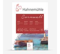Hahnemuhle : Cornwall : Block : 450gsm : 210lb : 42x56cm : 10 Sheets : Not