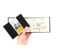 Hahnemuhle Draft & Sketch 140gsm Black Hardcover Sketch book 125 x 90mm