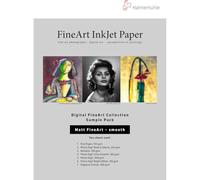 Hahnemuhle Matte FineArt Smooth Inkjet Paper Sample Pack, 13x19", DIN A3+, 12 Sheets