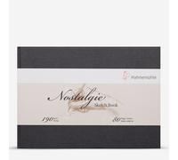 Hahnemuhle : Nostalgie Sketchbook : 190gsm : 80 pages : A4 Landscape
