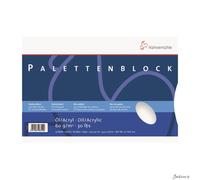 Hahnemuhle Tear Off Paint Palette PE Coated Paper 24x35cm For Oil Acrylic Mixing