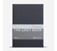 Hahnemuhle : The Grey Book : Sketchbook : 120gsm : 40 Sheets : A5