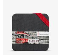 Hahnemuhle : The Zig Zag Book : Fanfold : 300gsm : 18 Pages : 5x5cm (Apx.2x2in)