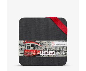 Hahnemuhle : The Zig Zag Book : Fanfold : 300gsm : 18 Pages : 5x5cm (Apx.2x2in)