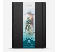 Hahnemühle Watercolour Book 100% Cotton, 250 g/m², Matte, Glued Surface, 30 Sheets/60 Pages, Watercolour Book (A4 - Portrait Format)