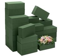 Hahood 36 Packs Floral Foam Blocks Wet & Dry Floral Foam Bricks 5.5x3.1x1.8 Inch Flower Arranging Kit for Fresh and Artificial Flowers Florist Foam Blocks for Wedding Home Decor