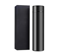 HAHYHL Car Thermal Mug for Porsche 911 RSR,Stainless Steel Travel Mug Water Bottle Coffee Mug Vacuum Flask Leakproof for Hot & Cold Drinks Car Accesories 500ml,Black