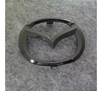 HAHYHL Emblem for Mazda CX-60 2022 2023 2024 2025,Front Grille Rear Trunk Tailgate Black Replacement Decor ABS Strong 3M Adhesive Logo Badge Sitcker Scratch Resistant Car Exterior Accessories