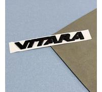 HAHYHL Emblem for Suzuki Vitara 2018-2024,Front Grille Rear Trunk Tailgate Black Replacement Decor ABS Strong 3M Adhesive Logo Badge Sitcker Scratch Resistant Car Exterior Accessories,Just VITARA