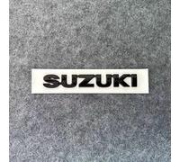HAHYHL Emblem for Suzuki Vitara 2018-2024,Front Grille Rear Trunk Tailgate Black Replacement Decor ABS Strong 3M Adhesive Logo Badge Sitcker Scratch Resistant Car Exterior Accessories,Just SUZUKI