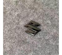 HAHYHL Emblem for Suzuki Vitara 2018-2024,Front Grille Rear Trunk Tailgate Black Replacement Decor ABS Strong 3M Adhesive Logo Badge Sitcker Scratch Resistant Car Exterior Accessories