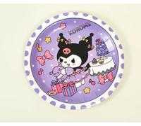 HAI.R.J 10Pcs 7-inch Party Paper Plates - Disposable Decorative Dinnerware for Birthday Celebrations (Kuromi)