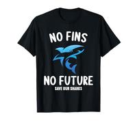 Hai Shark Shark No Fins No Future Protect Sharks T-Shirt