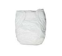 Haian Adult Incontinence AIO PVC Diapers (White, L-XXL)