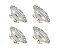 Haian Support PAR36 LED Landscape Bulb, 6W(50W Halogen Equivalent), 12V Low Voltage Tractor Light, 6W 700LM - 3000K Warm White - 12V AC/DC - 4 Pack