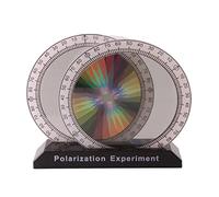 haiaxx Light Polarization, Polarizer Experimenter, Professional Polarizer Demonstrator, High Precision Optical Instrument Toy Polarizer Light Polarization Demonstrator C#
