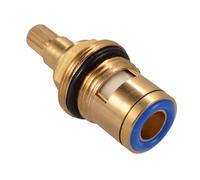 Haiba Replacement Brass Ceramic Stem Disc Cartridge Faucet Valve Quarter Turn 1/2" for Bathroom Kitchen Tap (Cold) 25TC-C