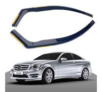 Haibak Wind Deflectors Compatible With Mercedes C Class w204 2006-2015 3 Doors 2pc Tinted in Channel Fitment