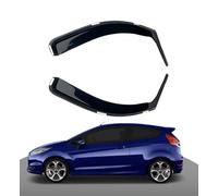 Haibak - Wind Deflectors Set Compatible With Ford Fiesta MK7 2008-2017 - 3 Door Hatchback - 2PC Tinted In-Channel Fitment- Side Window Visors Rain Guards