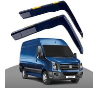 Haibak Wind Deflectors Set Compatible With VW Crafter MK1 Van 2006-2017 2 Doors 2pc in Channel Fitment