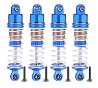 HAIBOXING RC Shocks Full Aluminum Oil Shocks 4pcs, All Metal Absorber Damper for 1/18 RC Cars,RC Upgrad Parts for HBX 18858 18868 18859E 18859A