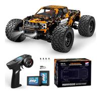 HAIBOXING Remote Control Car 4WD 1/18 RC Car Offroad Monster Truck | 36 km/h high-speed, 2.4 GHz, all terrain, waterproof, racing car, off-road vehicle, toy gift for children and adults