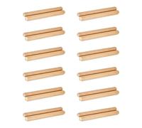 HAICN 24Pcs Rhythm Sticks Wooden Percussion Instrument Sticks Classical Percussion Instrument Music Sticks Kids Rhythm Sticks Musical Gift for Boys and Girls