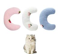HAICN 3Pcs Dog Bed Pillows Cat Pillow U-Shaped Pillow Pet Calming Toy Cat Sleeping Plush Pillow for Cat Head to Lay On Sleeping Joint Relief Improve Sleeping