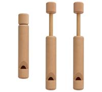 HAICN 3Pcs Solid Wood Slide Whistle Push-Pull Wooden Flute Sliding Tone Portable Musical Instrument Beginners Music Education Party Favors Creative Sound Tool Orff Wind Hand Slide Flute
