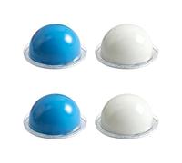 HAICN 4PCS Dental Impression Silicone Putty-Blue & White Heat Resistant Repair Putty Flexible Silicone Mold Making Kit Dental Impression Mold Kit