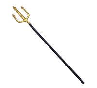 HAICN Aquaman Neptune Trident Prop Pitchfork Staff Costume Accessory for Adults & Kids - Halloween Carnival Party Favors